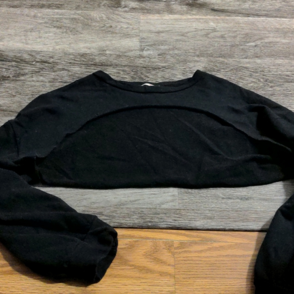 Crop top sweater